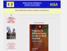 Tablet Screenshot of nisa-intelligence.nl